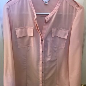 Calvin Klein pink button down